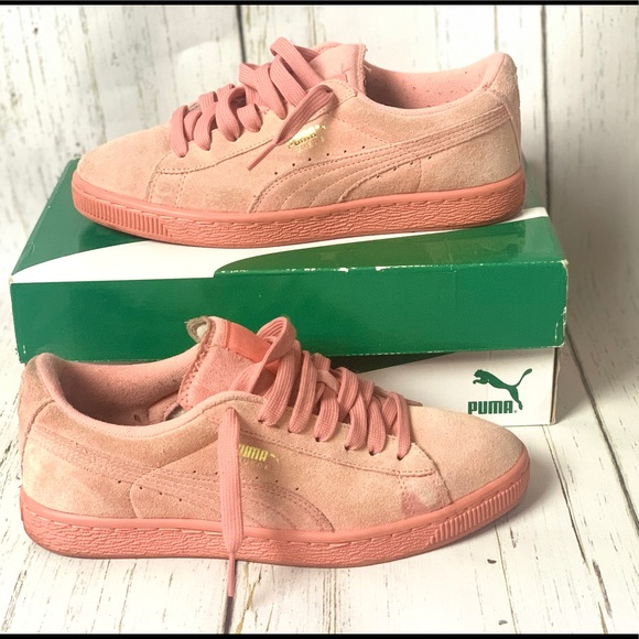Pink suede Pumas - Picture 3 of 5